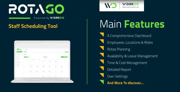 RotaGo – Staff Scheduling Tool Nulled + Extended License Free Download