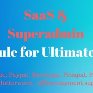 SaaS  Superadmin Module for UltimatePOS – Advance 5.1 Nulled + Extended License Free Download