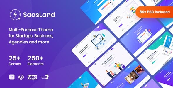 Saasland Wordpress Theme - Nulled + Extended License