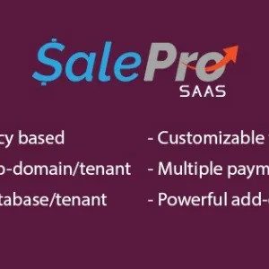 SalePro SAAS – POS, Inventory Management System, HRM  Accounting Nulled + Extended License Free Download