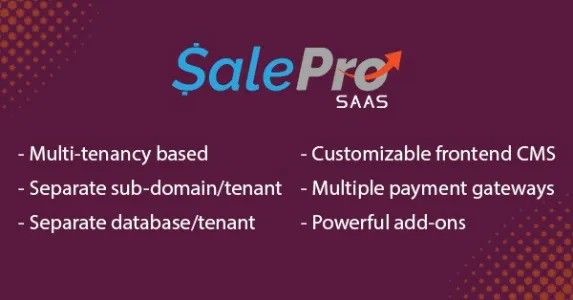 SalePro SAAS – POS, Inventory Management System, HRM  Accounting Nulled + Extended License Free Download