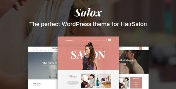 Salox – Hair Salon WordPress Theme 1.1.2
 Nulled + Extended License Free Download