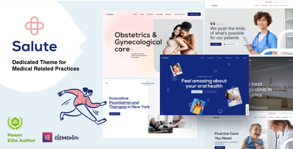 Salute – Medical Elementor WordPress Theme 39.4
 Nulled + Extended License Free Download