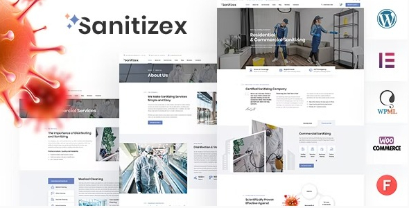 Sanitizex – Sanitizing Services WordPress Theme 1.2
 Nulled + Extended License Free Download
