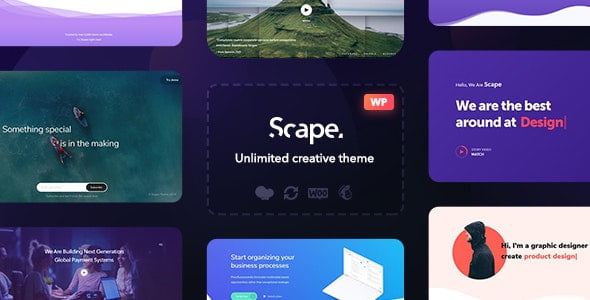 Scape WordPress theme 1.5.4 – Multipurpose
 Nulled + Extended License Free Download