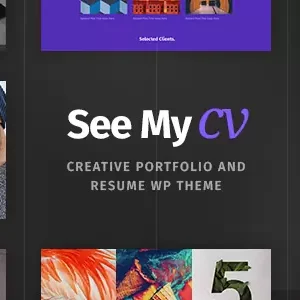 See My CV Wordpress Theme - Nulled + Extended License