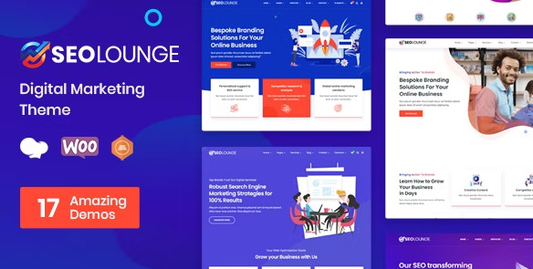 SEO Lounge – Digital Marketing Theme 4.0.1
 Nulled + Extended License Free Download