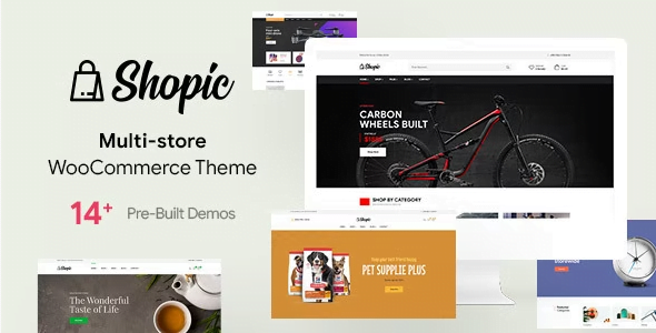 Shopic WordPress Theme 2.2.9 – Multipurpose Woocommerce Theme
 Nulled + Extended License Free Download