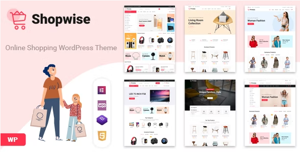 Shopwise – Fashion Store WooCommerce Theme 1.6.4
 Nulled + Extended License Free Download