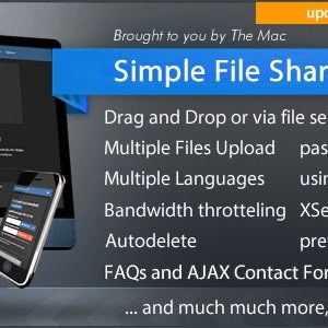 Simple File Sharer Nulled + Extended License Free Download