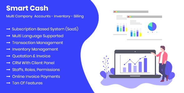 Smart Cash – Multi Company Accounts Billing & Inventory(SaaS) Nulled + Extended License Free Download