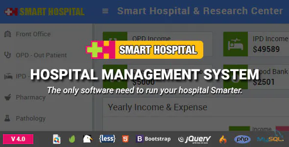 Smart Hospital : Hospital Management System Nulled + Extended License Free Download