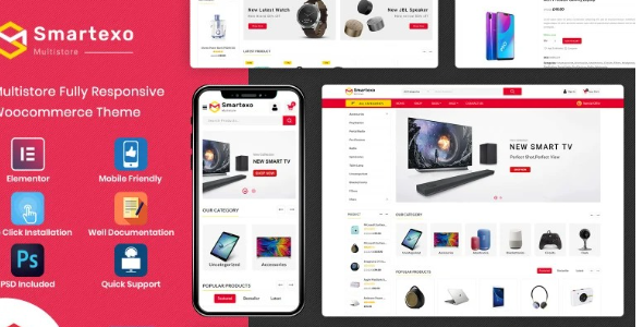 Smartexo – Electronic Multipurpose WooCommerce Theme 2.0
 Nulled + Extended License Free Download