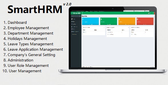 SmartHRM – Human Resource Management System Nulled + Extended License Free Download