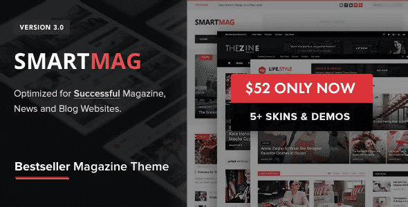 SmartMag WordPress Theme 9.5.0 – Responsive & Retina Theme Magazine
 Nulled + Extended License Free Download