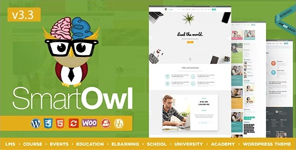 SmartOWL – LMS Education WordPress Theme + RTL 3.3
 Nulled + Extended License Free Download