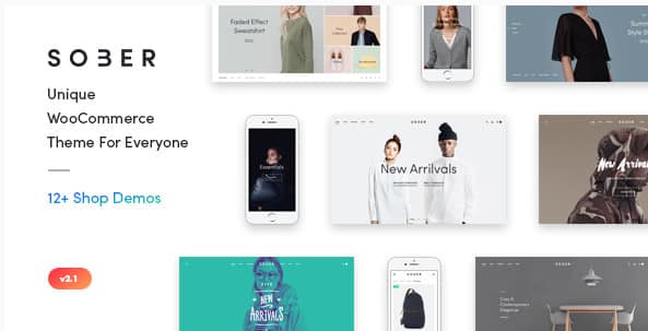 Sober WordPress Theme 3.4.13 – WooCommerce Theme
 Nulled + Extended License Free Download