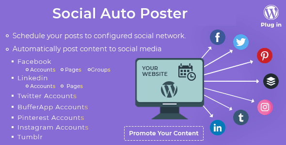Social Auto Poster Wordpress Plugin - Nulled Download