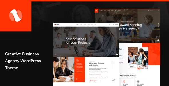 Sominx – Creative Business Agency WordPress Theme 1.0.7
 Nulled + Extended License Free Download