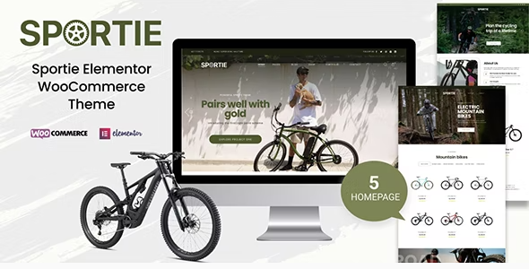 Sportie – Elementor WooCommerce Theme 1.0.5
 Nulled + Extended License Free Download