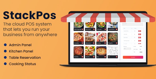 StackPos – Point Of Sale Script for Restaurants Nulled + Extended License Free Download