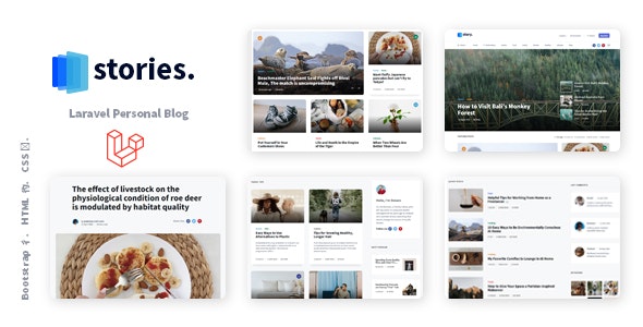 Stories – Laravel Creative Multilingual Blog Nulled + Extended License Free Download