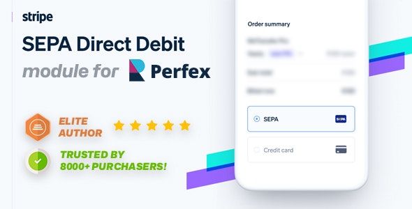 Stripe SEPA Direct Debit payment gateway for Perfex Nulled + Extended License Free Download