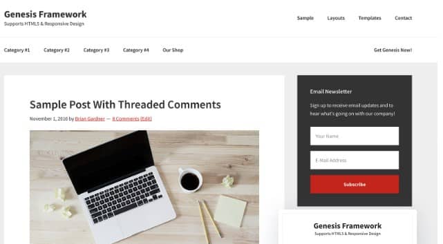 StudioPress Genesis Framework Theme 3.4.0
 Nulled + Extended License Free Download