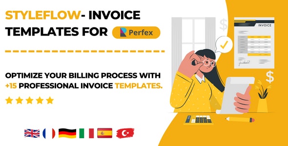 StyleFlow – Invoice Templates For Perfex CRM Nulled + Extended License Free Download