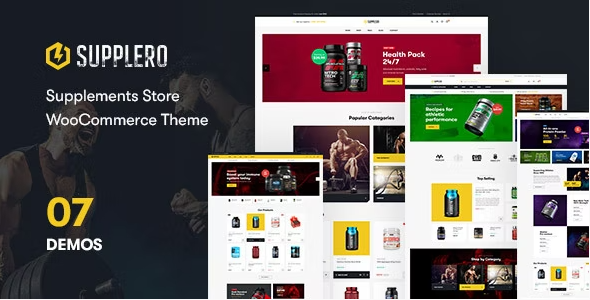 Supplero – Supplement Store WooCommerce Theme 1.4.5
 Nulled + Extended License Free Download