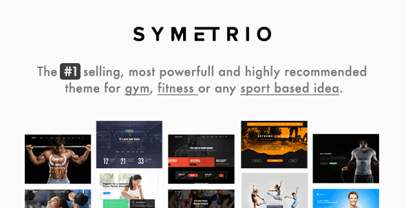 Symetrio 4.9.2 – Gym & Fitness WordPress Theme
 Nulled + Extended License Free Download