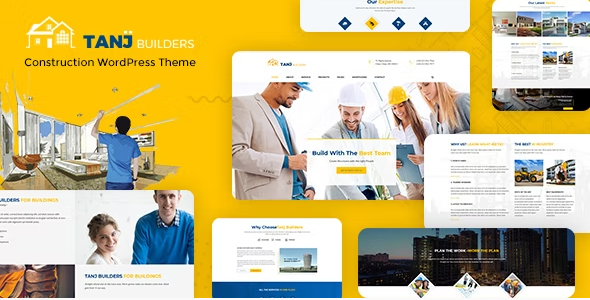 Tanj – Construction – Architecture, Construction WordPress Theme 2.6
 Nulled + Extended License Free Download