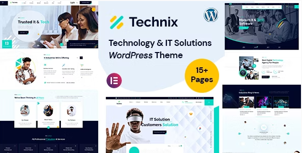 Technix – Technology & IT Solutions WordPress Theme 1.0.3
 Nulled + Extended License Free Download