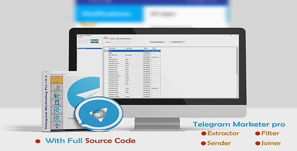 Telegram Marketer Pro V4.x Nulled + Extended License Free Download
