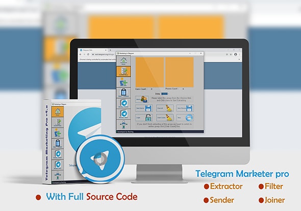 Telegram Marketer Pro V4.x Nulled + Extended License Free Download