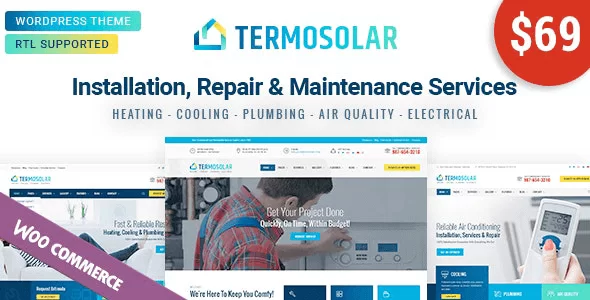 Termosolar Wordpress Theme - Nulled + Extended License