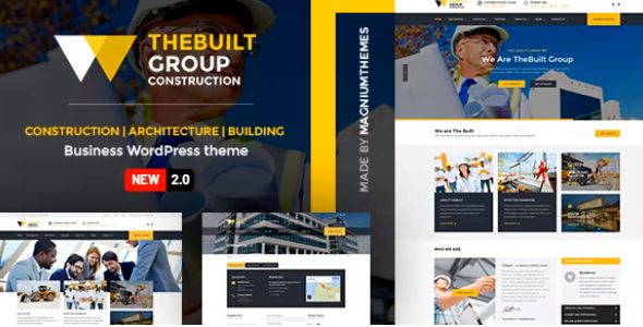 TheBuilt – Construction and Architecture WordPress Theme 2.6
 Nulled + Extended License Free Download