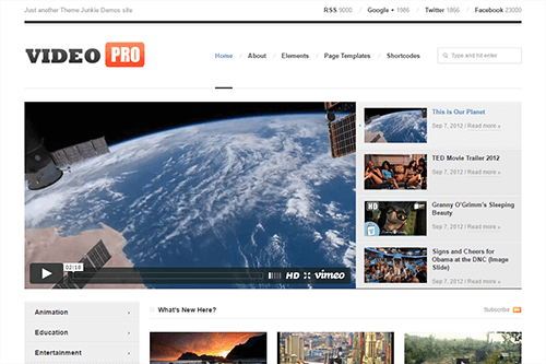 Theme Junkie VideoPro WordPress Theme 1.0.1
 Nulled + Extended License Free Download