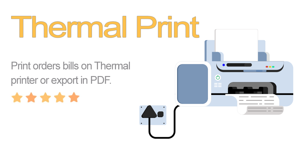 Thermal Print – Plugin for QR SaaS, and WhatsApp Food Nulled + Extended License Free Download