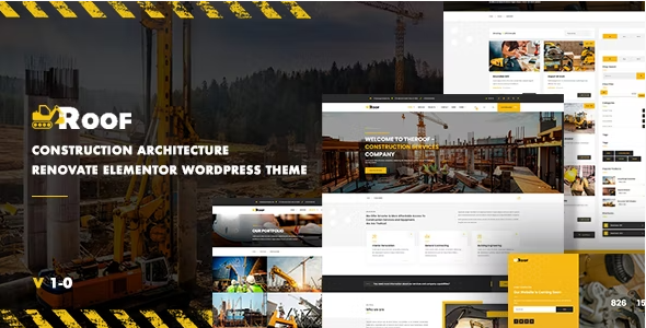 TheRoof – Construction And Architecture WordPress Theme 1.0.5
 Nulled + Extended License Free Download