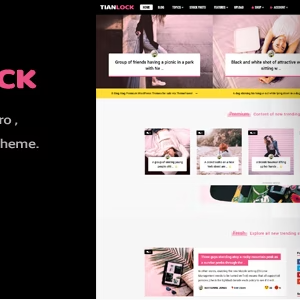 TianLock WP – Restrict Content Pro / Membership WordPress Theme 2.9 Nulled + Extended License Free Download