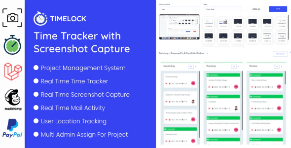 Timelock – Project Management System With Screenshot Capture 1.5 Nulled + Extended License Free Download