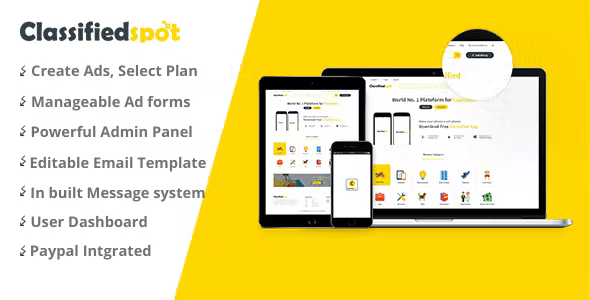TMD Classified Script Nulled + Extended License Free Download