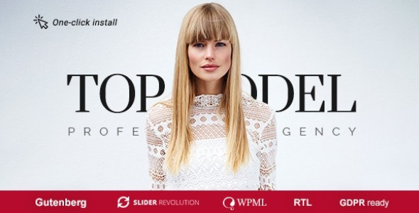 Top Model – Agency and Fashion WordPress Theme 1.1.5
 Nulled + Extended License Free Download