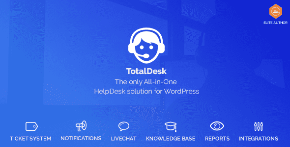 TotalDesk WordPress Plugin - Nulled + Extended License