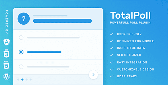 TotalPoll Pro Wordpress Plugin - Nulled Download