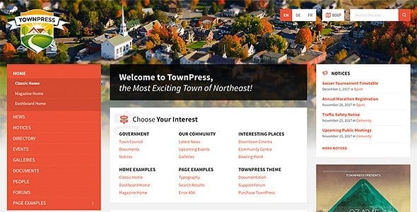 TownPress WordPress Theme 3.81.0 – Municipality
 Nulled + Extended License Free Download