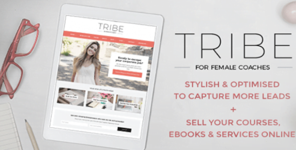 Tribe Coach WordPress Theme 1.6.2 – Feminine Coaching Business Theme
 Nulled + Extended License Free Download