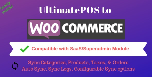 UltimatePOS to WooCommerce Addon (With SaaS compatible) 4.1 Nulled + Extended License Free Download