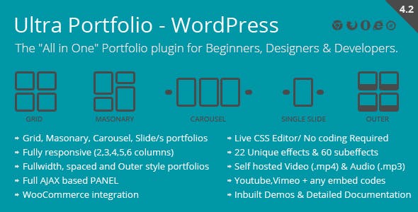 Ultra Portfolio Wordpress Plugin - Nulled Download